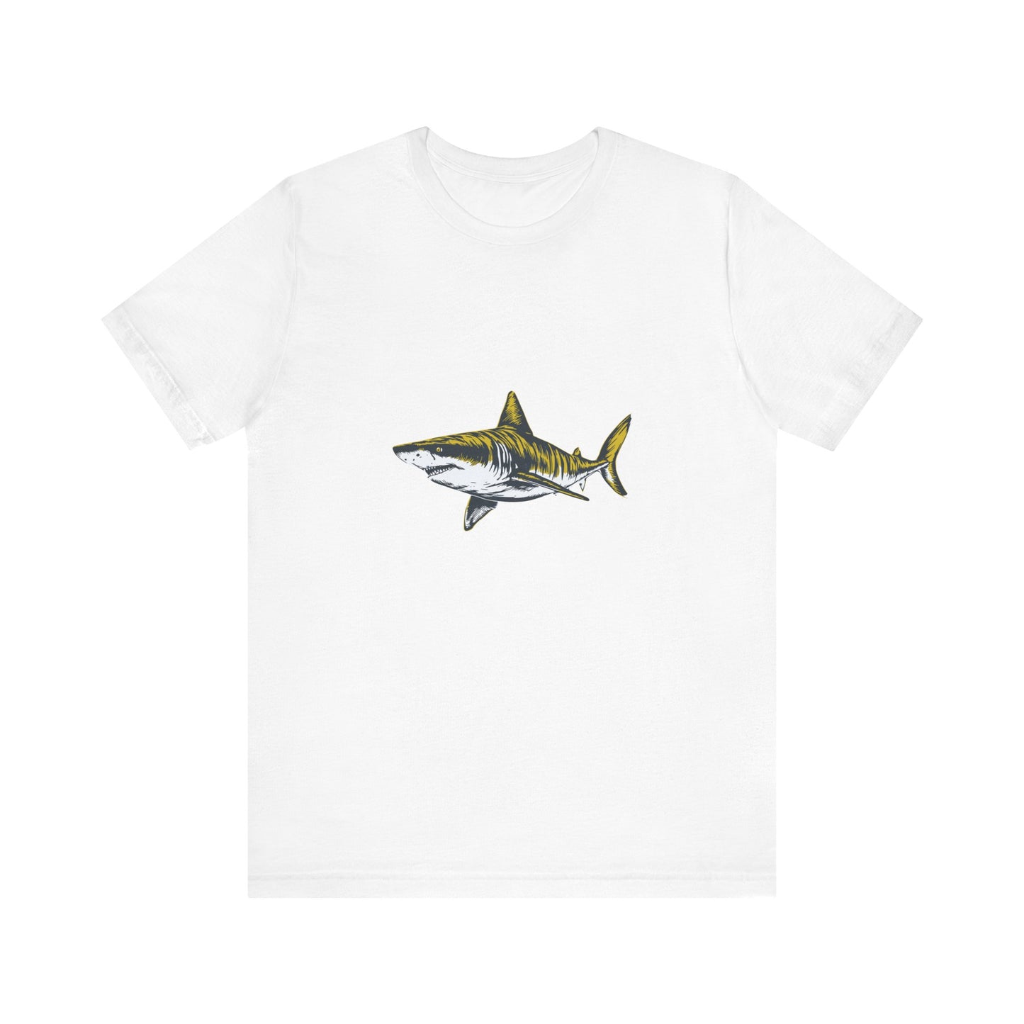 Vintage Tiger Shark Graphic Unisex Jersey Tee