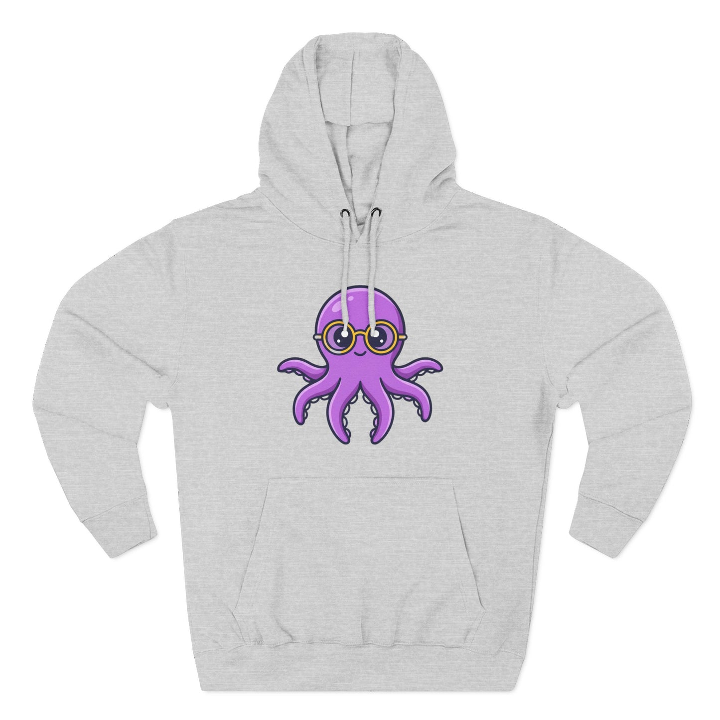 Octopus Pullover Hoodie - Happy