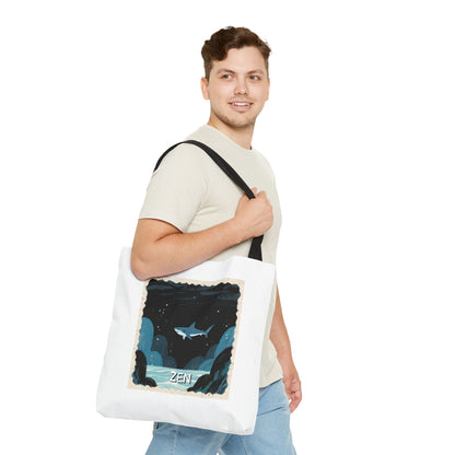 Shark Tote Bag - "Zen"