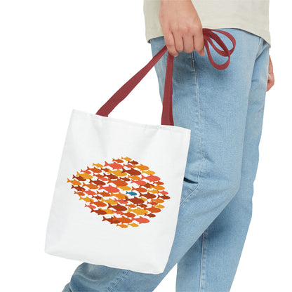 Fish Tote Bag - Fall School