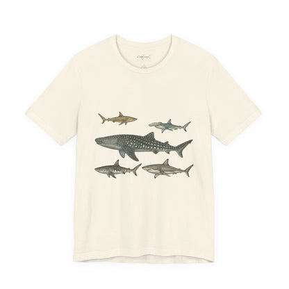 Shark Tee - Ocean's Five (Logo on Back)