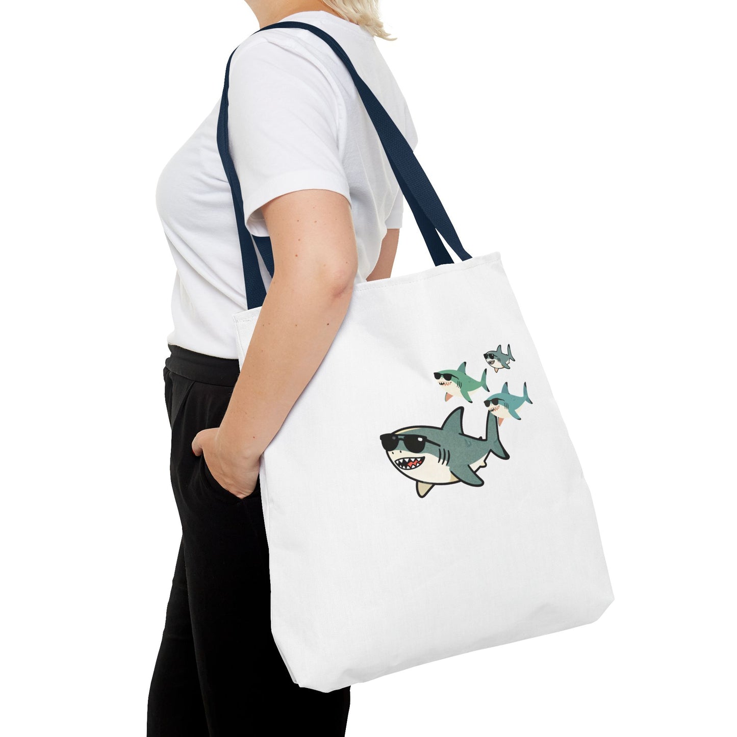 Shark Tote Bag - Sharky School