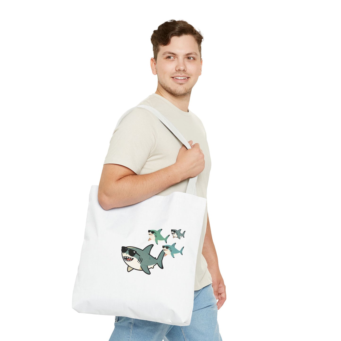 Shark Tote Bag - Sharky School