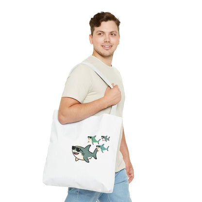 Shark Tote Bag - Sharky School