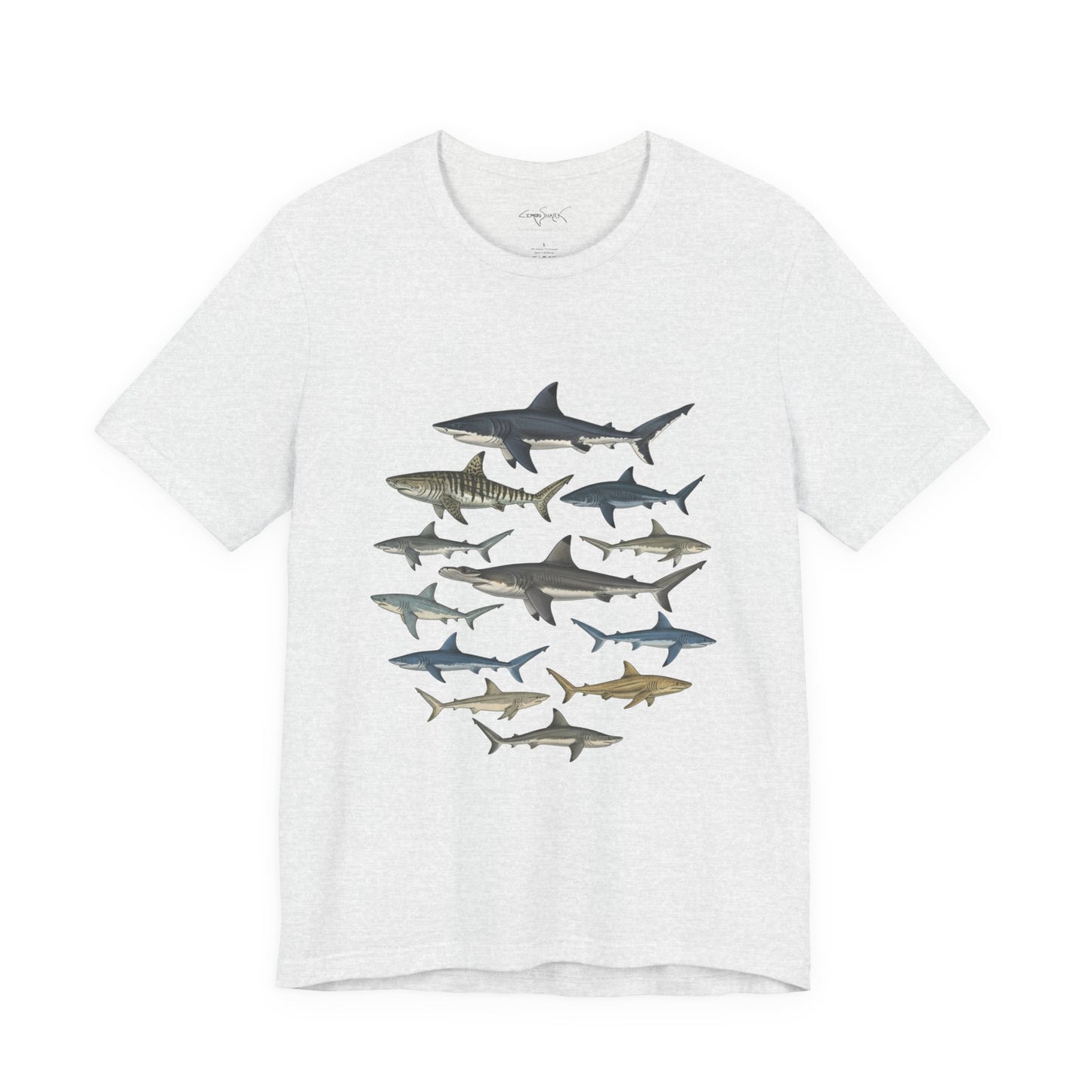 Shark Tee - Ocean's Twelve (Shark List on Back)