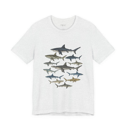 Shark Tee - Ocean's Twelve (Shark List on Back)