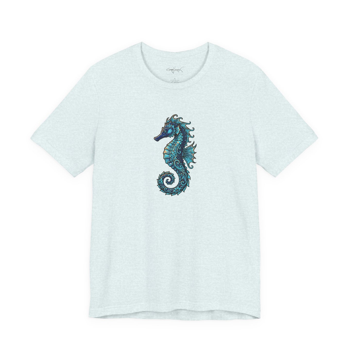 Seahorse Tee - Front & Back Image "Sea Dragon"
