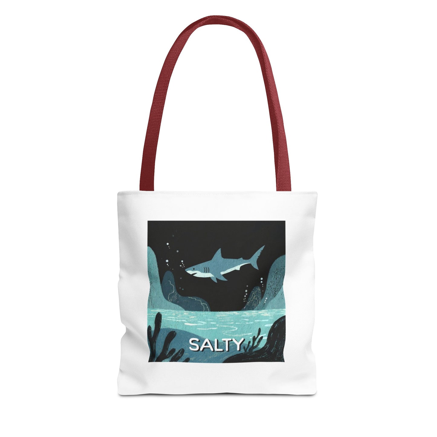 Shark Tote Bag - "Salty"
