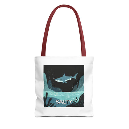 Shark Tote Bag - "Salty"