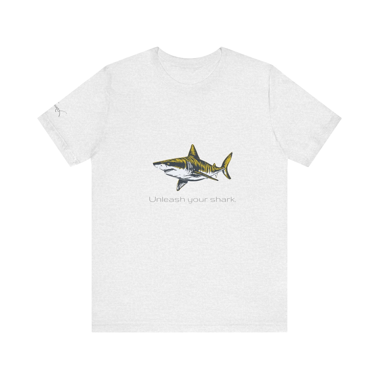 Tiger Shark "Unleash your shark" Graphic Unisex Jersey Tee