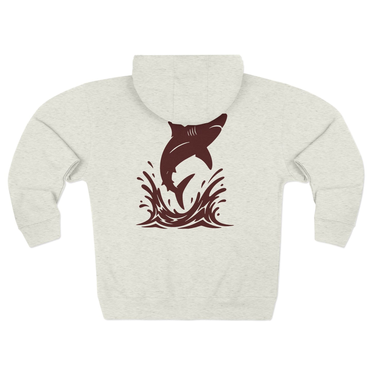 Shark Zip Hoodie - Splash