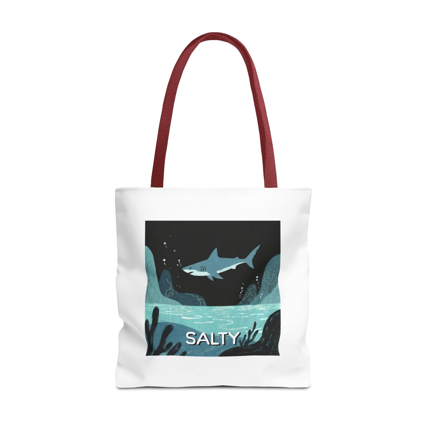 Shark Tote Bag - "Salty"