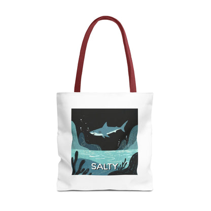 Shark Tote Bag - "Salty"