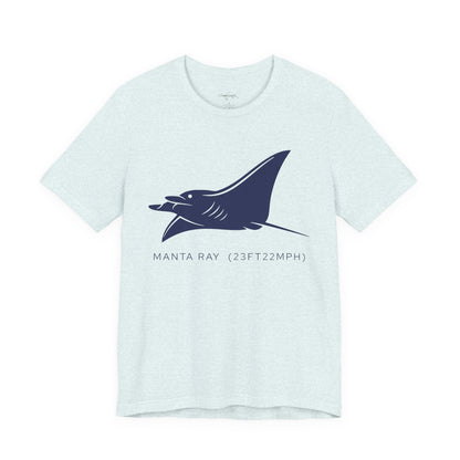 Manta Ray Tee - "Stats"