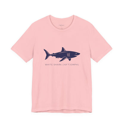 Shark Tee - Great White "Stats"