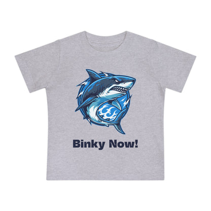 Shark Baby Tee - Binky Now!