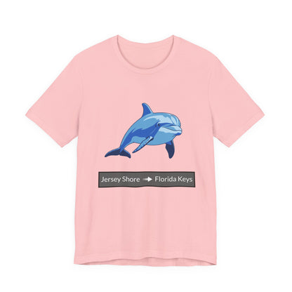 Dolphin Tee - Migration "Jersey Shore to Florida Keys"