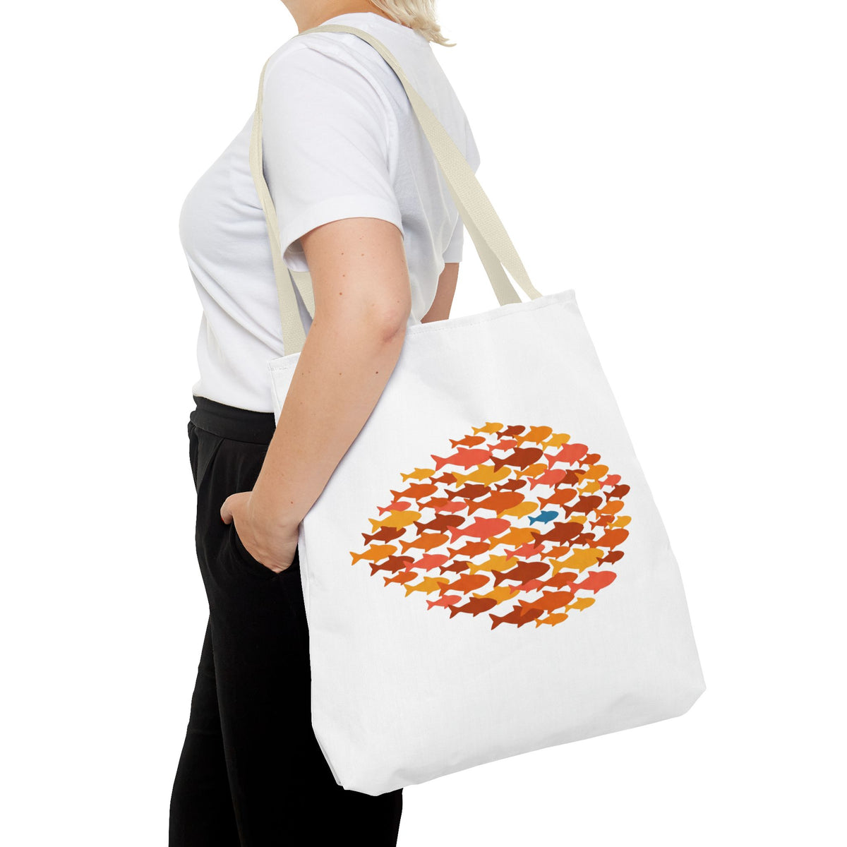 Fish Tote Bag - Fall School