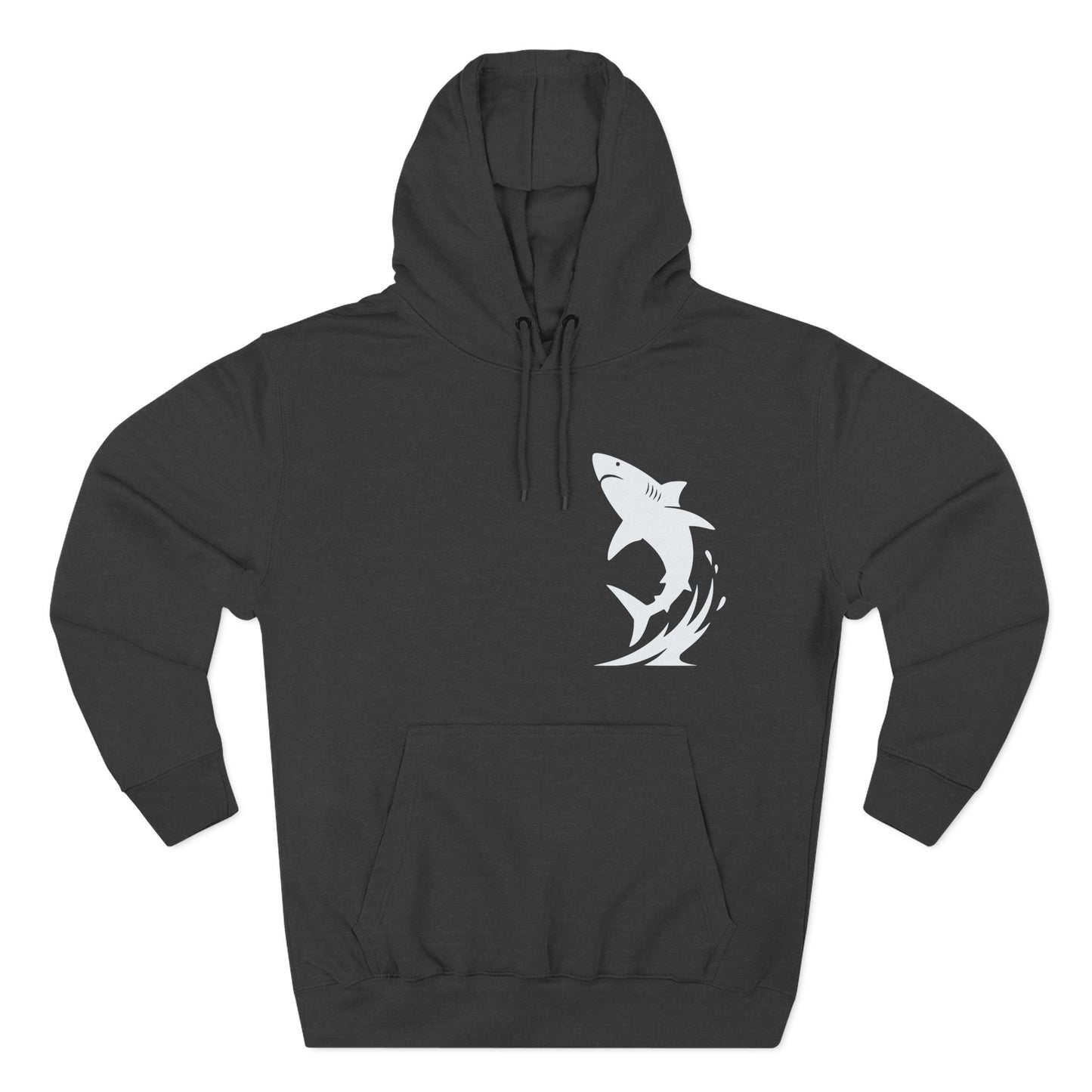 Shark Pullover Hoodie - Breach White