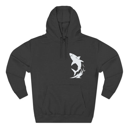 Shark Pullover Hoodie - Breach White