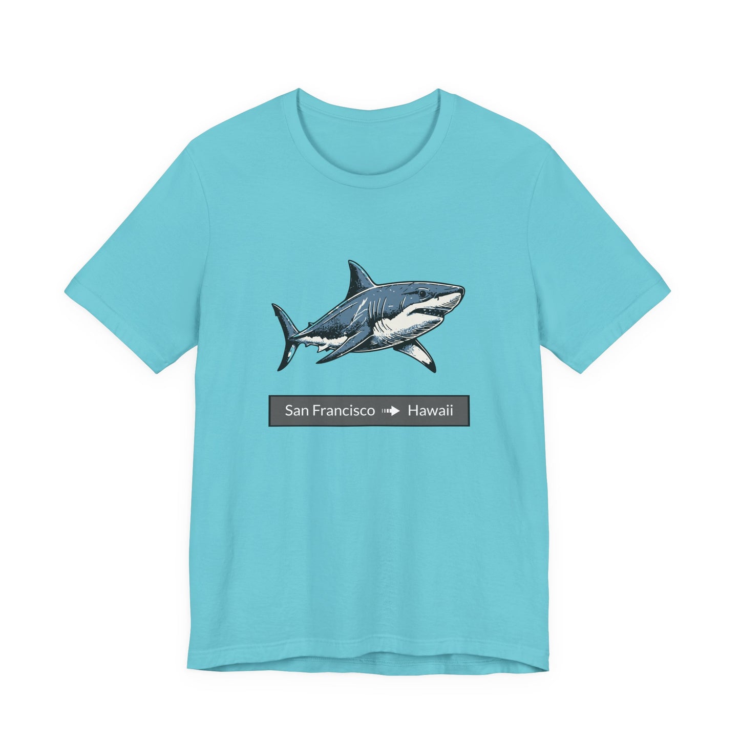 Shark Tee - San Francisco to Hawaii
