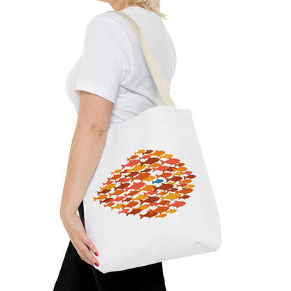 Fish Tote Bag - Fall School