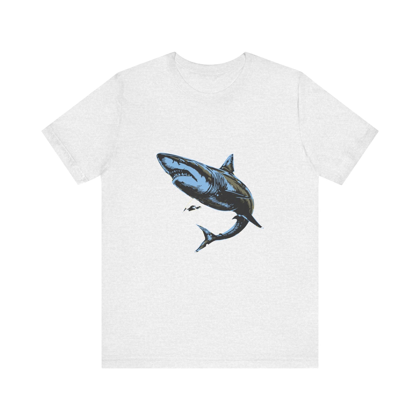 Great White Shark Graphic Unisex Jersey Tee