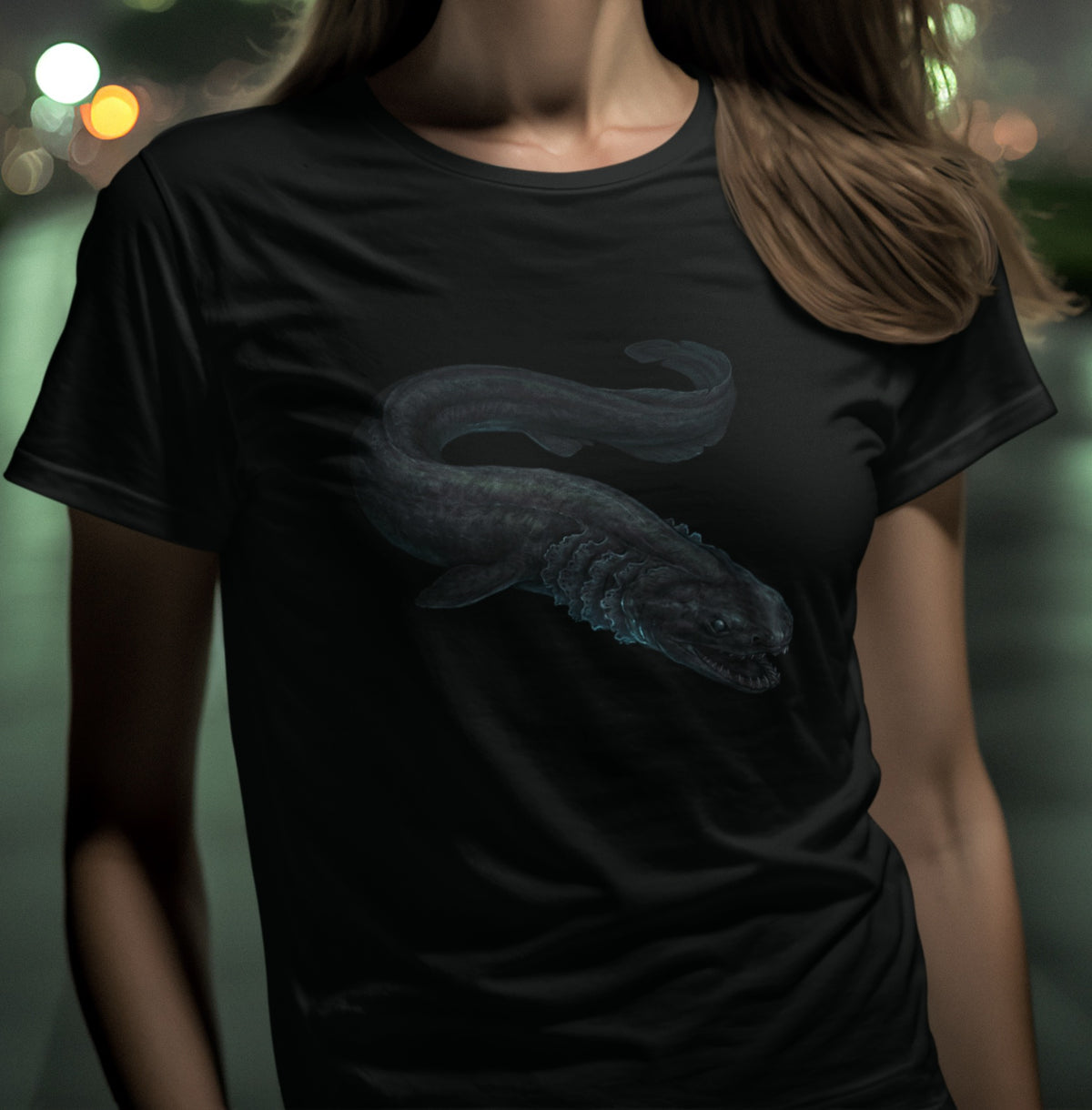 Frilled Shark Tee - Hunt