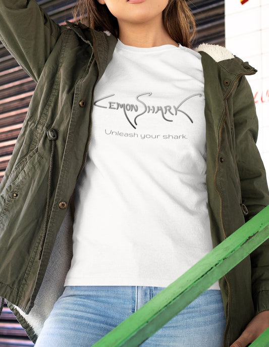 Lemon Shark Tee - Logo (Both sides)