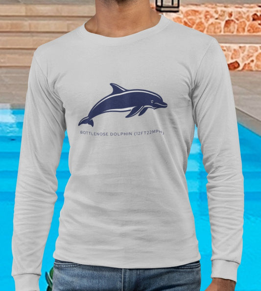 Rash Guard - Bottlenose Dolphin "Stats"