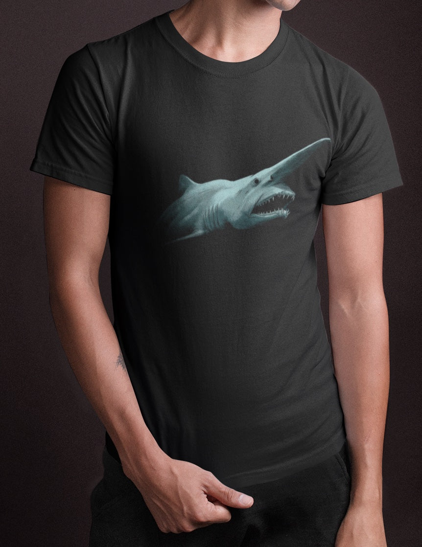 Goblin Shark Tee - Ghost